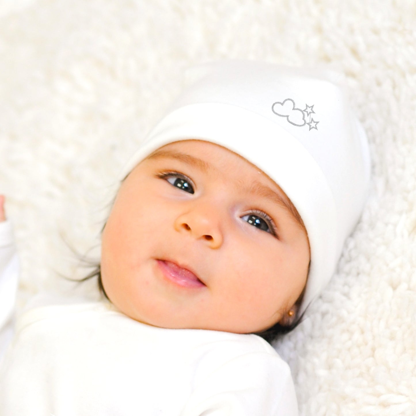 Sleeping Baby Set of 3- Silver