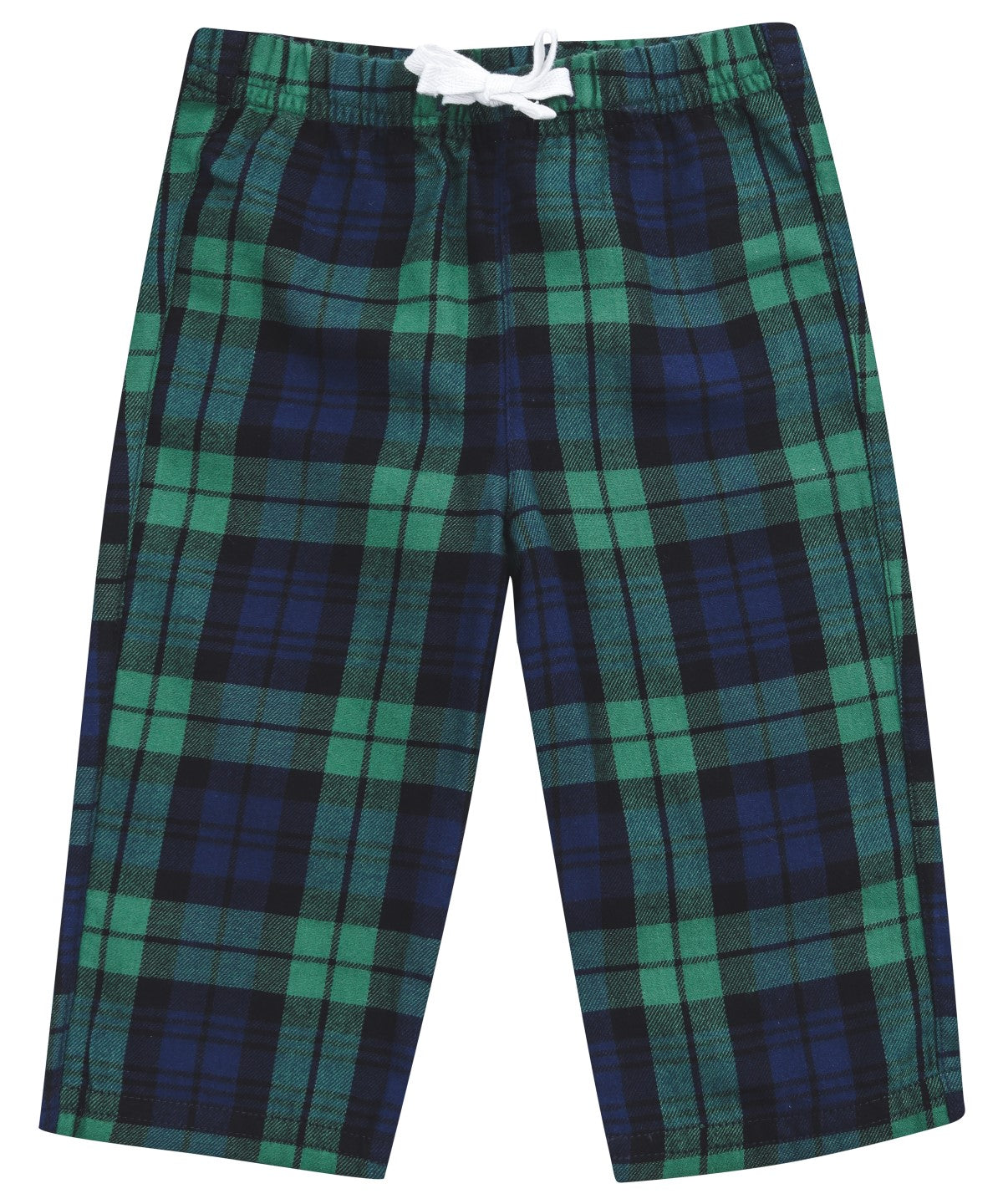 Toddler/ Newborn Christmas Pjs- Tartan Green/Navy check lounge Pants