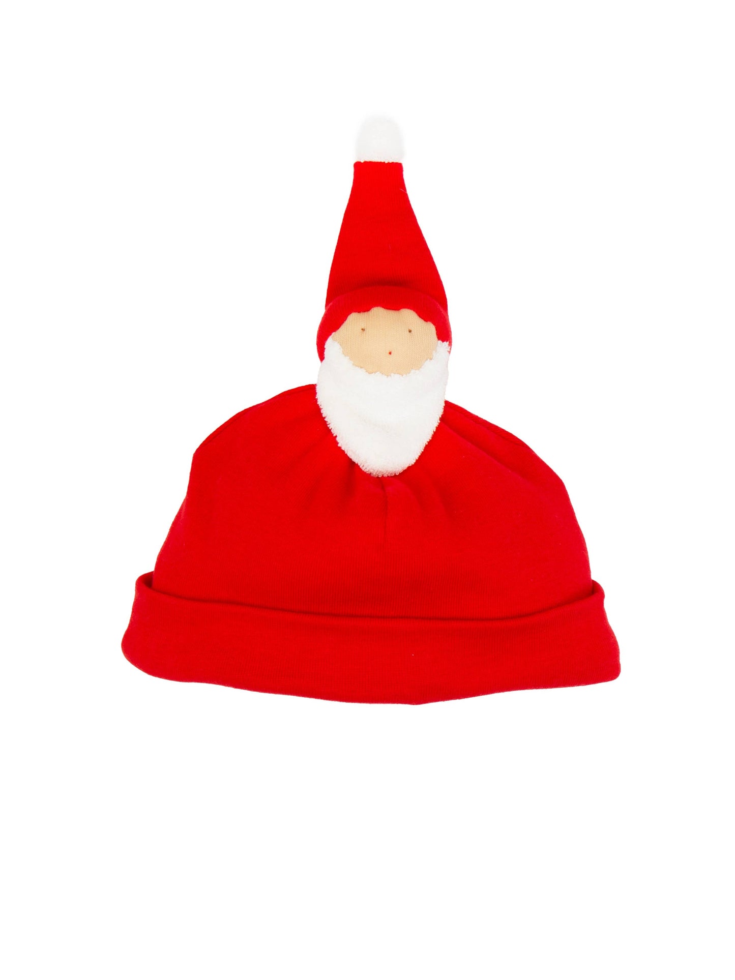 Organic Baby Santa Holiday Beanie