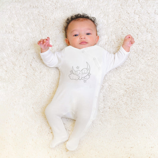 Sleeping Baby Set of 3- Silver
