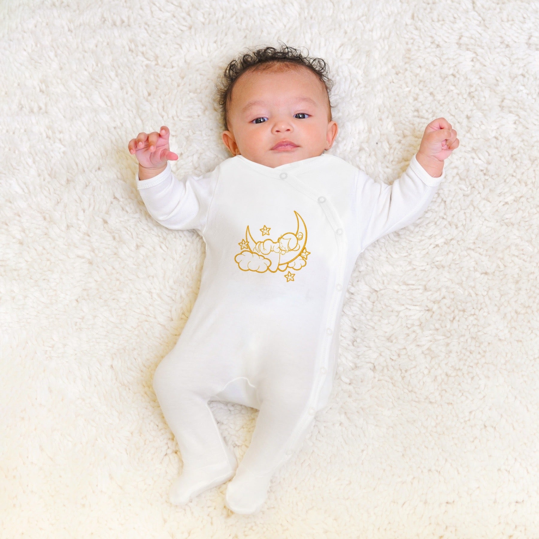 Sleeping Baby Set of 3- Gold