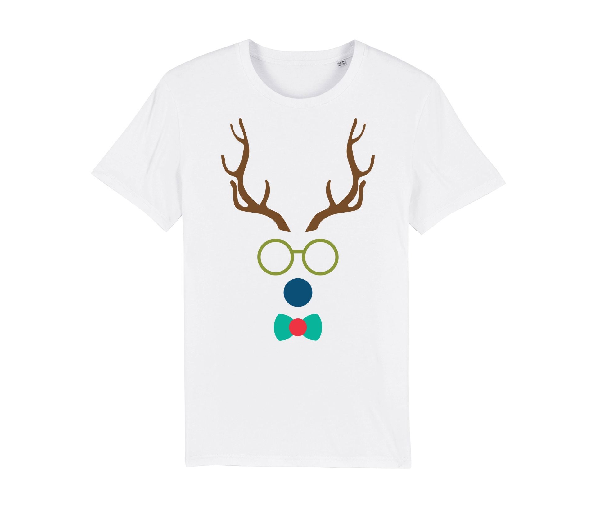 White Unisex Adult T-shirt