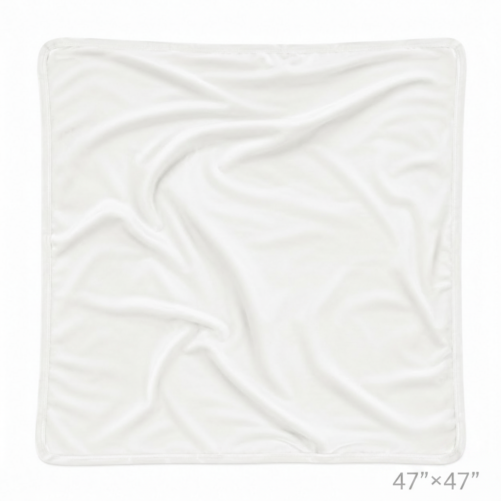 White Organic Baby Blanket for Sensitive Skin made from 100% GOTS-certified organic Egyptian cotton by Prima Cotton.