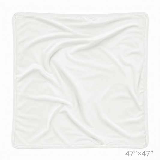 White Organic Baby Blanket for Sensitive Skin made from 100% GOTS-certified organic Egyptian cotton by Prima Cotton.