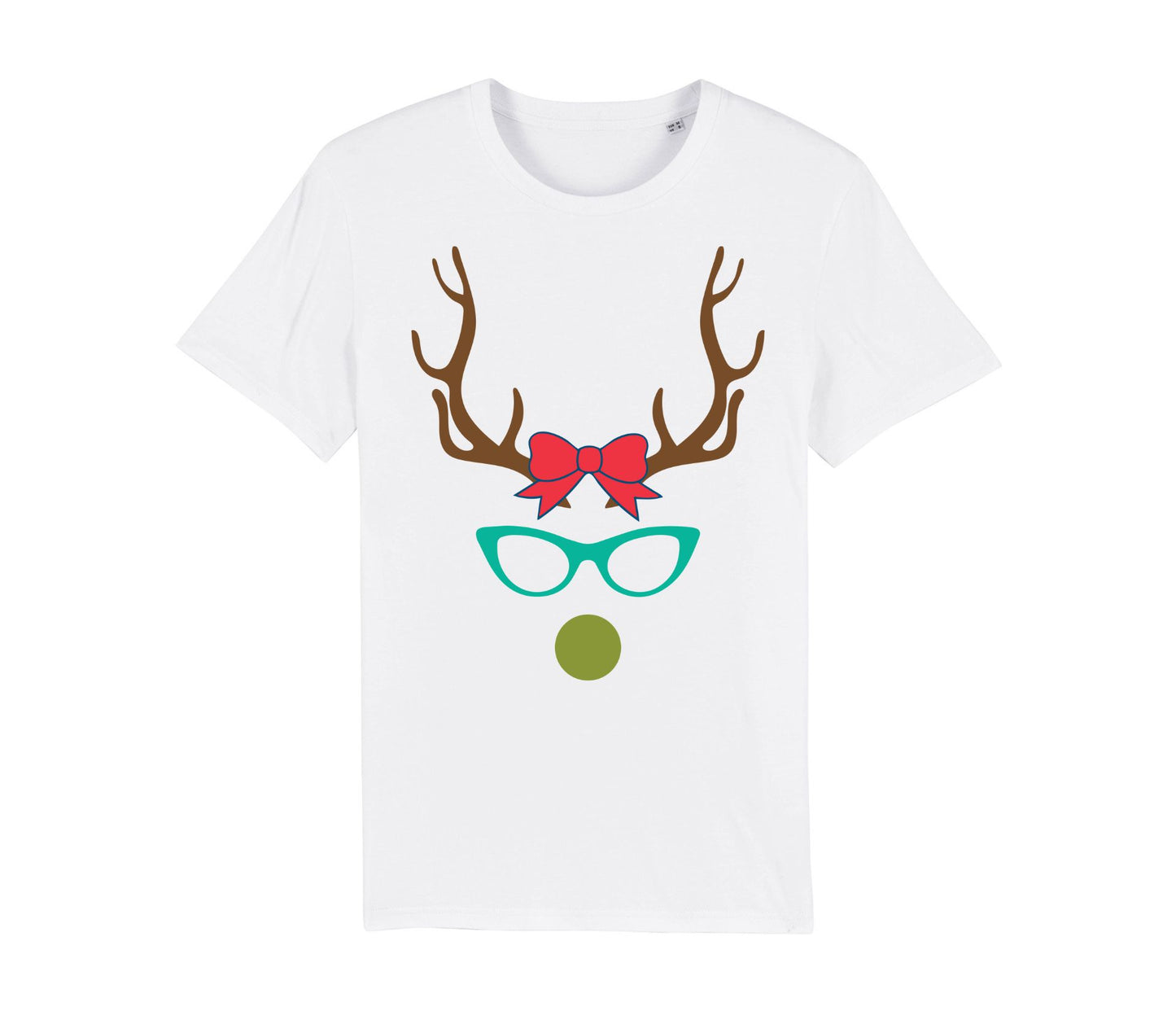 White Unisex Adult T-shirt