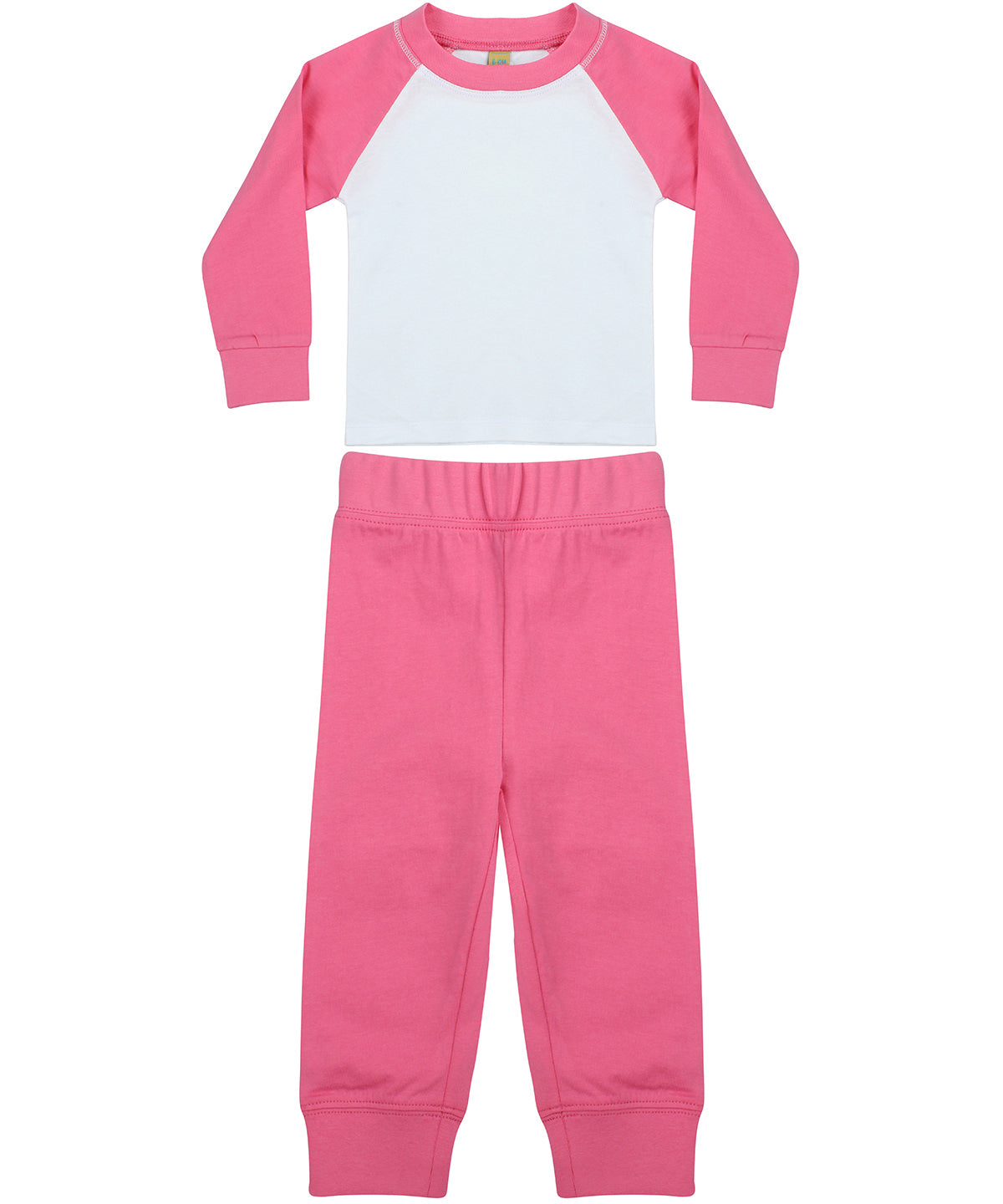 Retro contrast Sleeve Kids Pyjamas