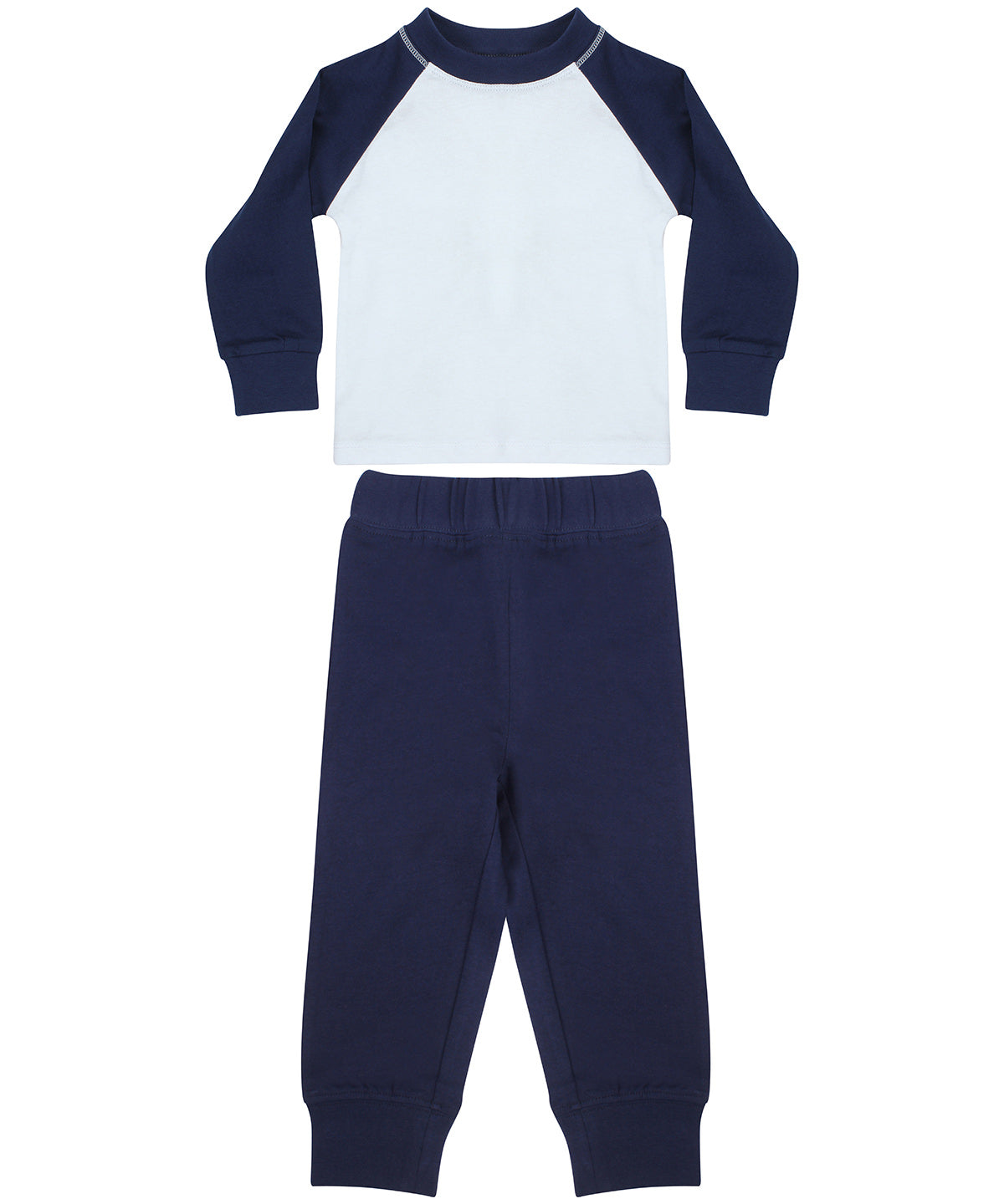 Retro contrast Sleeve Kids Pyjamas