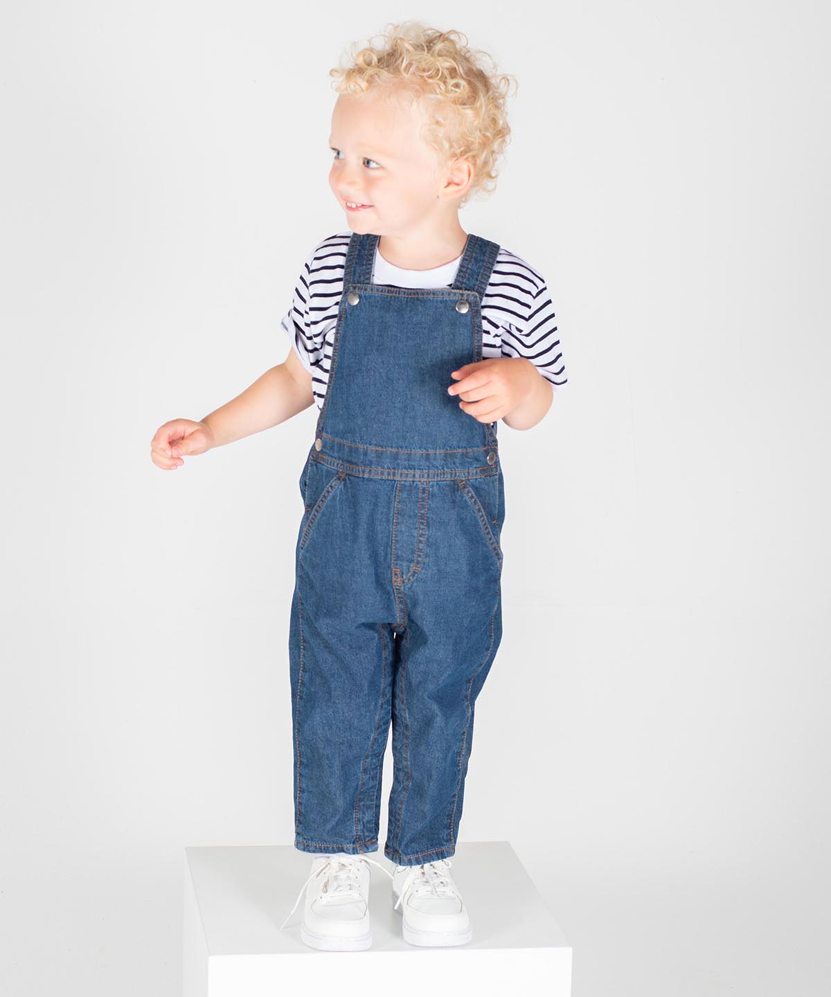 Blue- Denim Dungarees