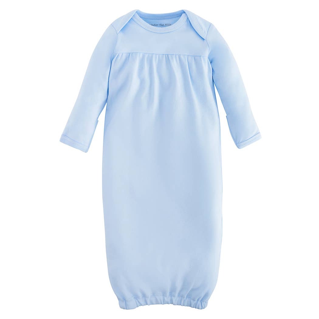 organic baby gown made of 100% Egyptian cotton 